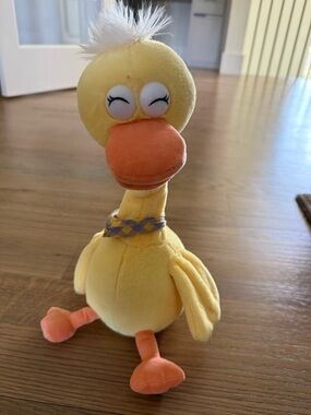 Yellow Plush Talking Duck